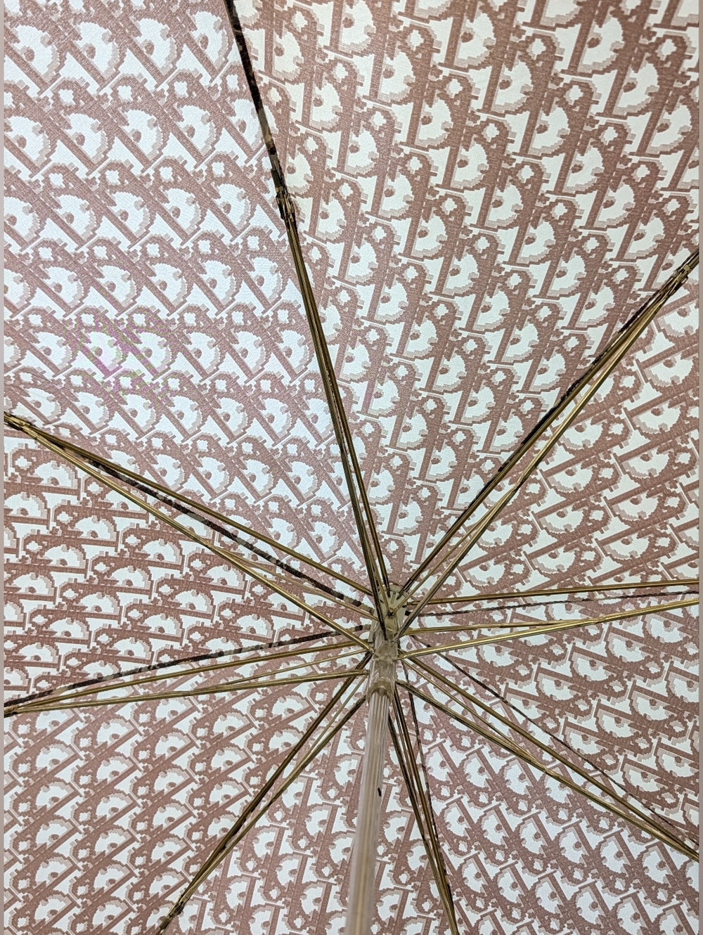 Christian Dior Vintage Monogram Umbrella ☔ - Picture 3 of 6